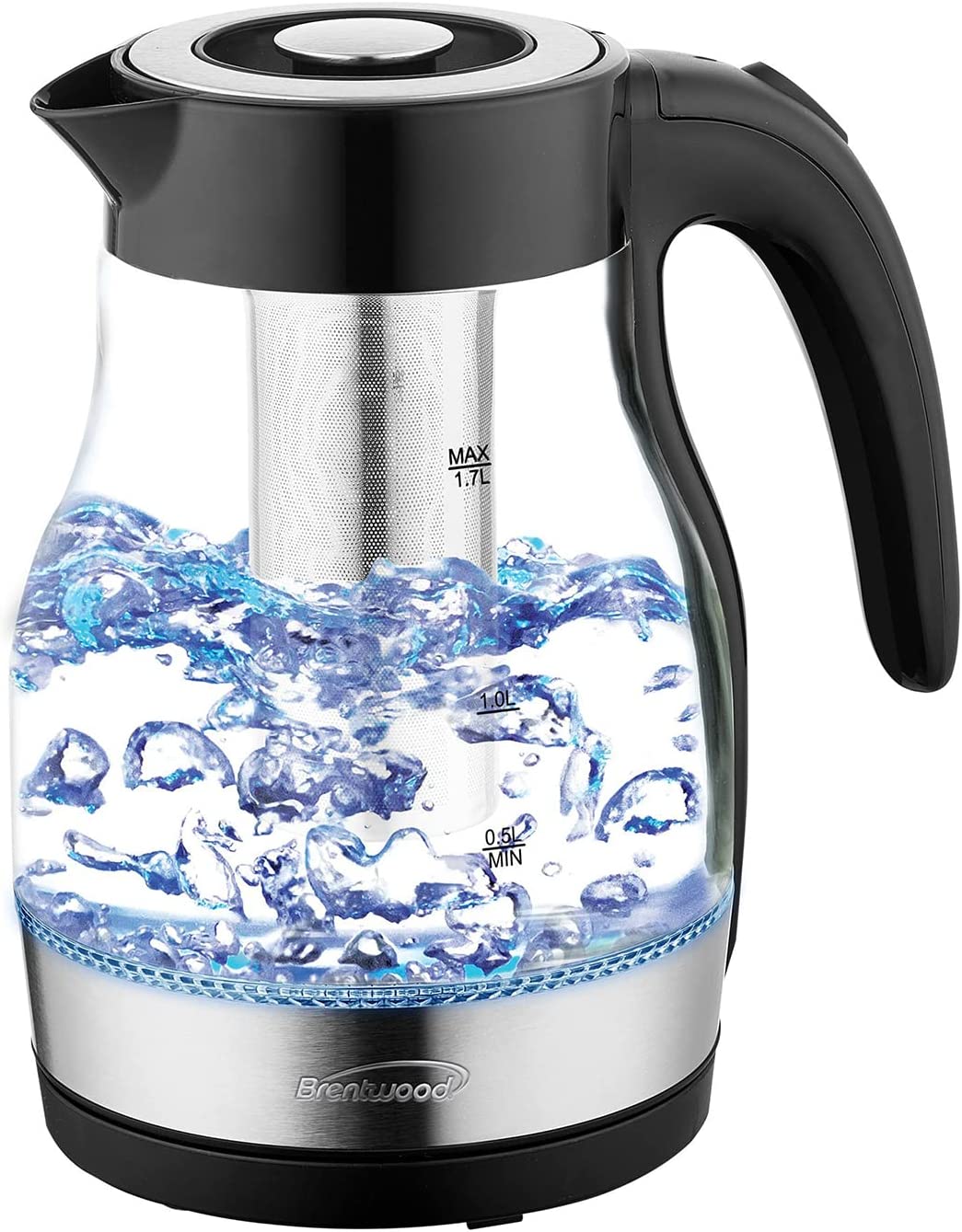 1.8-Liter Cordless Glass Electric Kettle