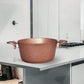 18cm Bronze Granite Coating Aluminum Deep Pot