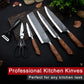 6 PC Professional Kitchen Knife Set