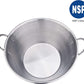 42cm Stainless Steel Carnitas Cazo