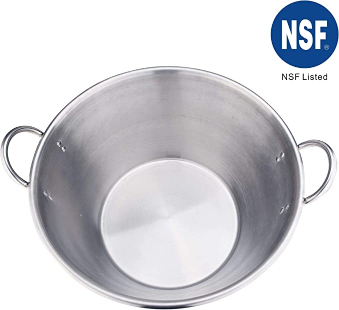42cm Stainless Steel Carnitas Cazo