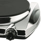 Brentwood Silver Single Burner Countertop Electric Hotplate