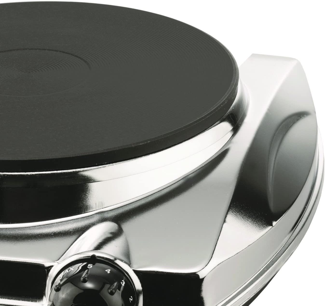 Brentwood Silver Single Burner Countertop Electric Hotplate