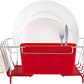 1 Tier Dish Drainer-Red