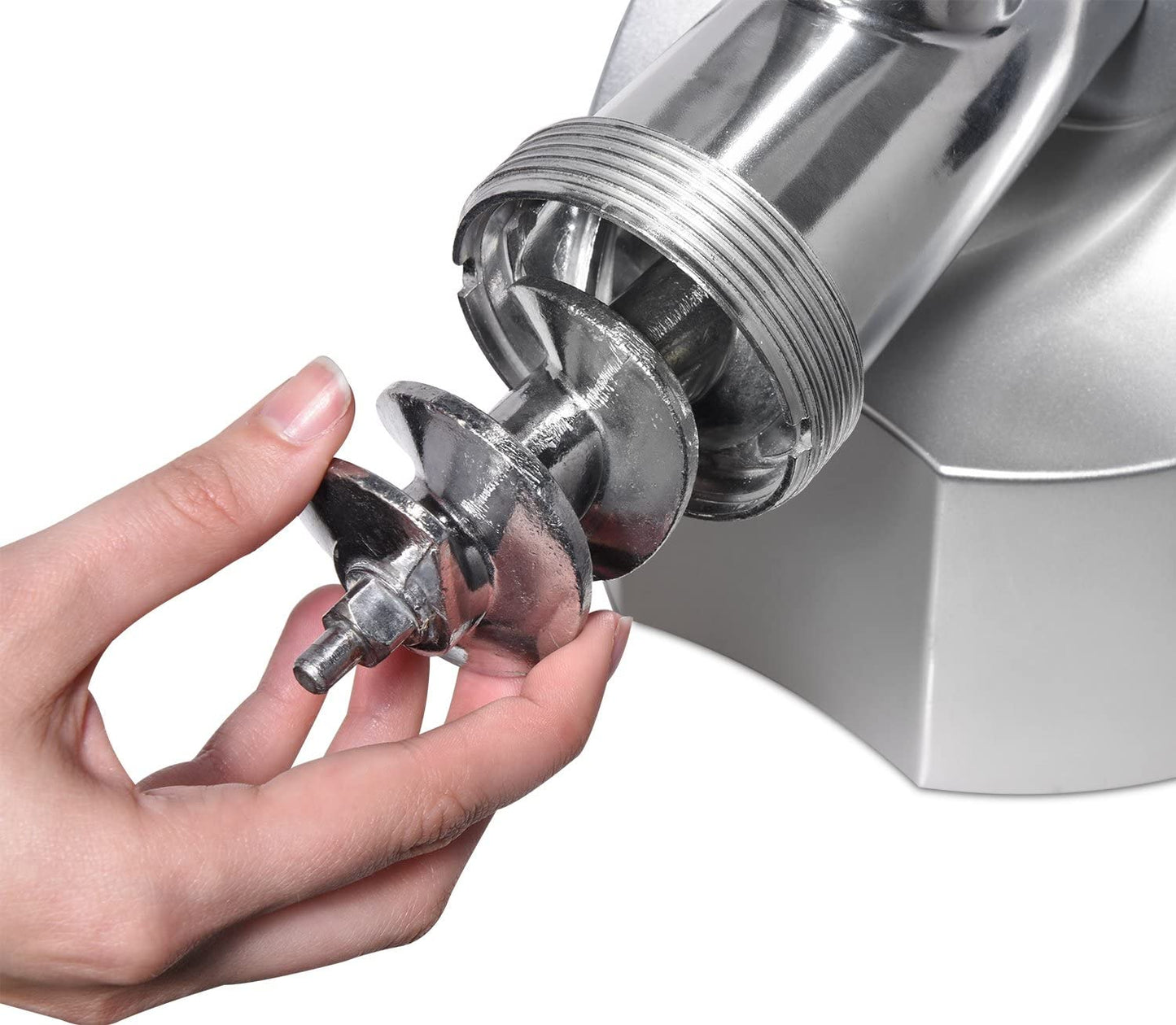 1800 Watts Silver Heavy Duty Meat Grinder & Sausage Stuffer Brentwood