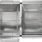Double Deep Fryer With Burner and Stand
