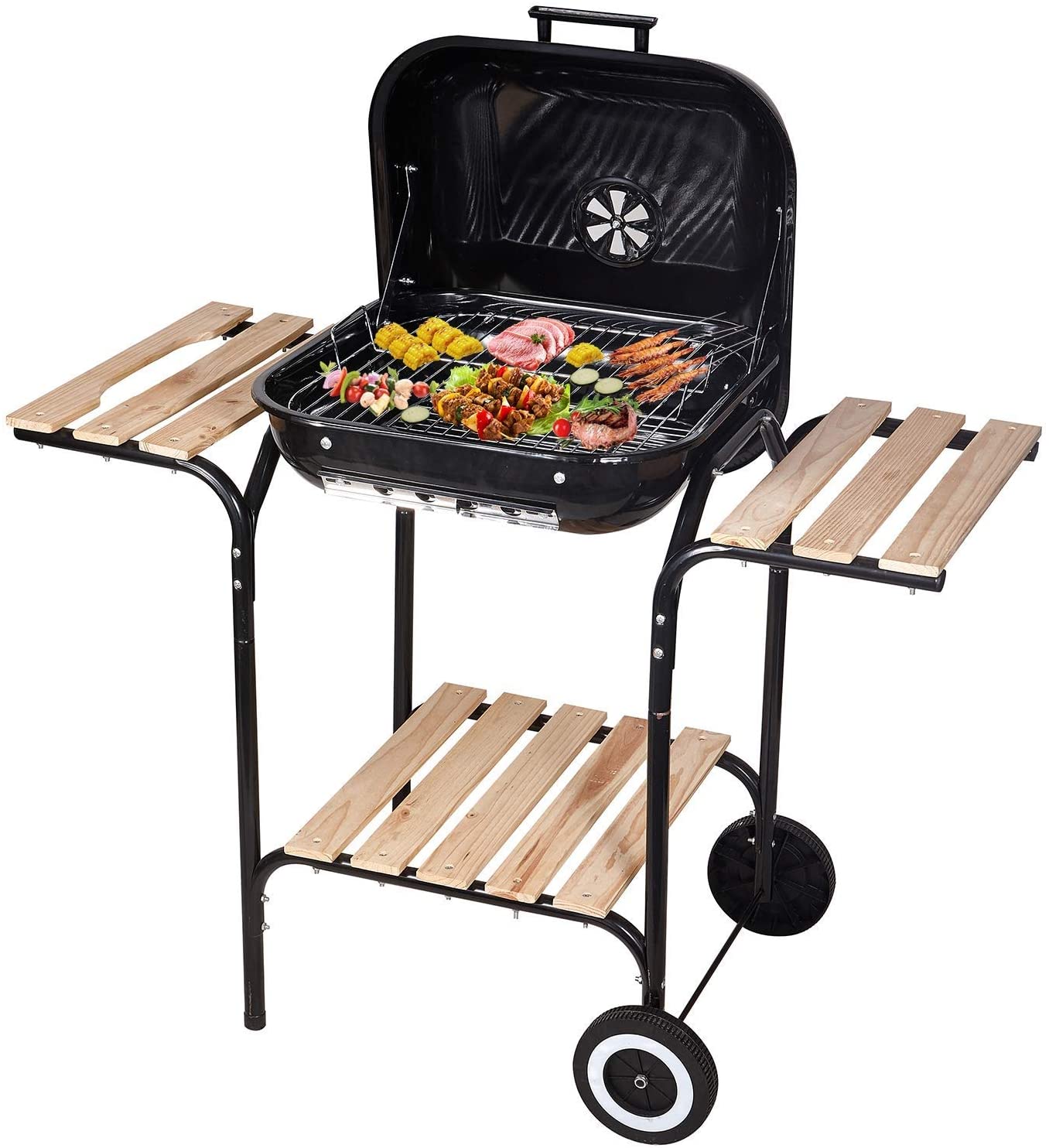 18" Multi Purpose Grill for Outdoor Camping, Garden, Family BBQ- Charcoal Grill