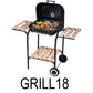 18" Multi Purpose Grill for Outdoor Camping, Garden, Family BBQ- Charcoal Grill