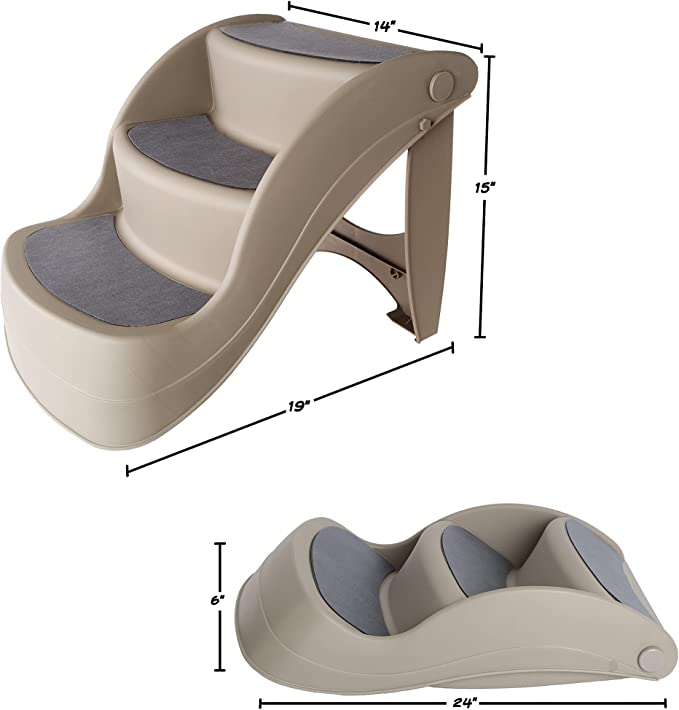 Collapsible Plastic Stairs For Pet