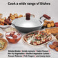 6.2 QT Nonstick Deep Fry Pan With Lid