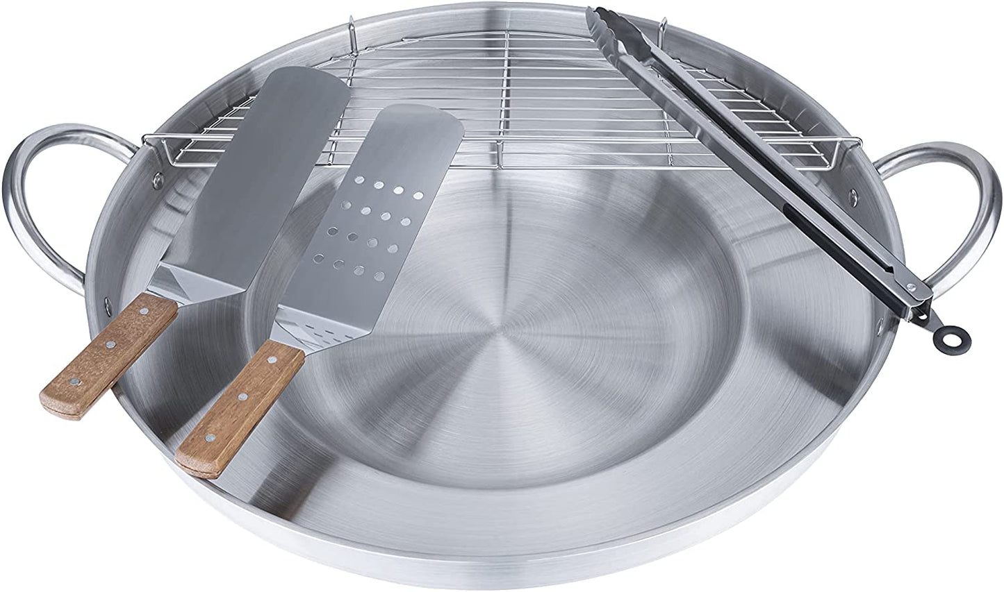 Stainless Steel Side Rack For Disco / Fry Pan