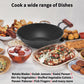 6.2 QT Nonstick Deep Fry Pan With Lid