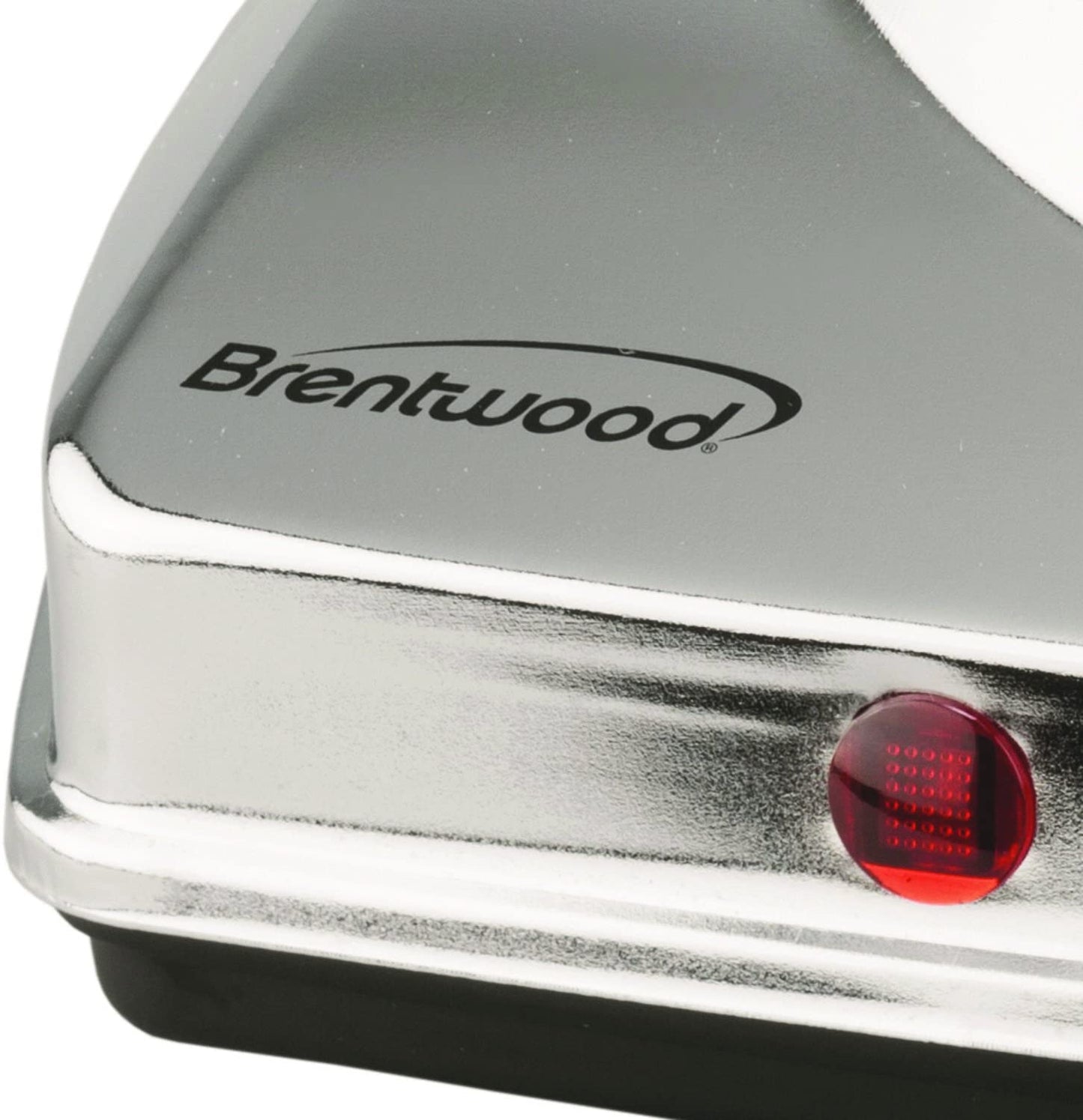 Brentwood Silver Single Burner Countertop Electric Hotplate