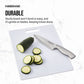 9" x 15" PE White Cutting Board