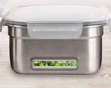 1.5L Fresh Produce Container With Flow-through Vent System