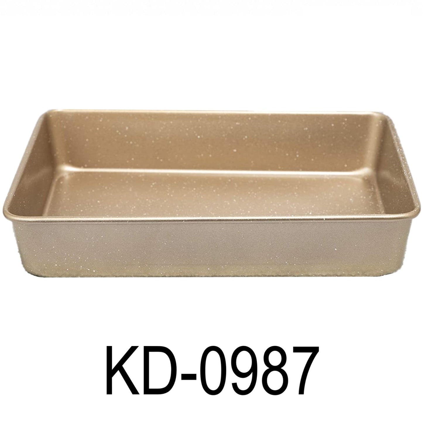 Champagne Non Stick Rectangular Baking Tray