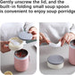 Blue Insulated Soup Cup