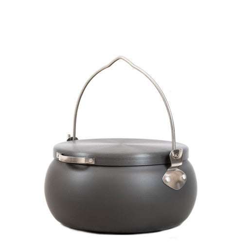 Aluminum Camping Pot with Handle & Lid