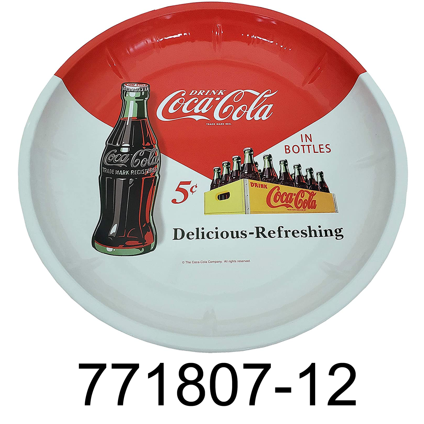 Coca Cola Round Plate