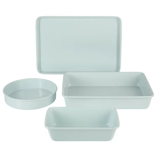 4 PC Martha Stewart Carbon Steel Colored Bakeware Set