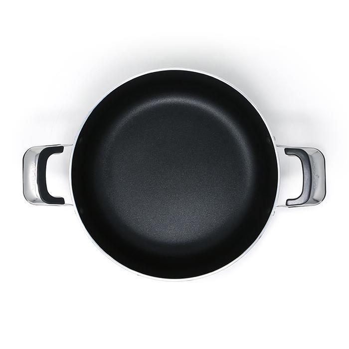 16 Low Pot Non Stick Heavy Gauge With Glass Lid – R & B Import