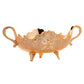 Gold Plated Metal Fruit Bowl