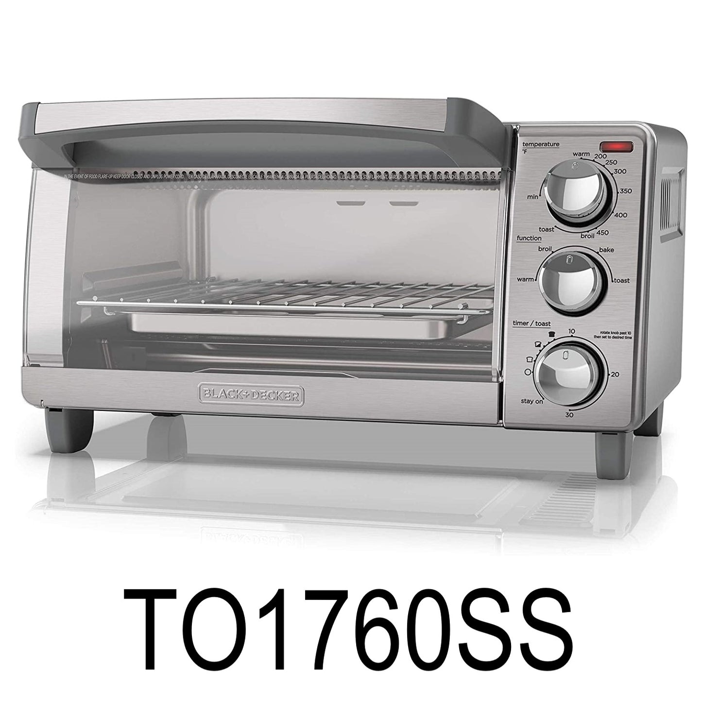 4 Slice Natural Convection Toaster Oven
