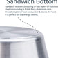 41.5cm Stainless Steel Cazo With Sandwich Bottom