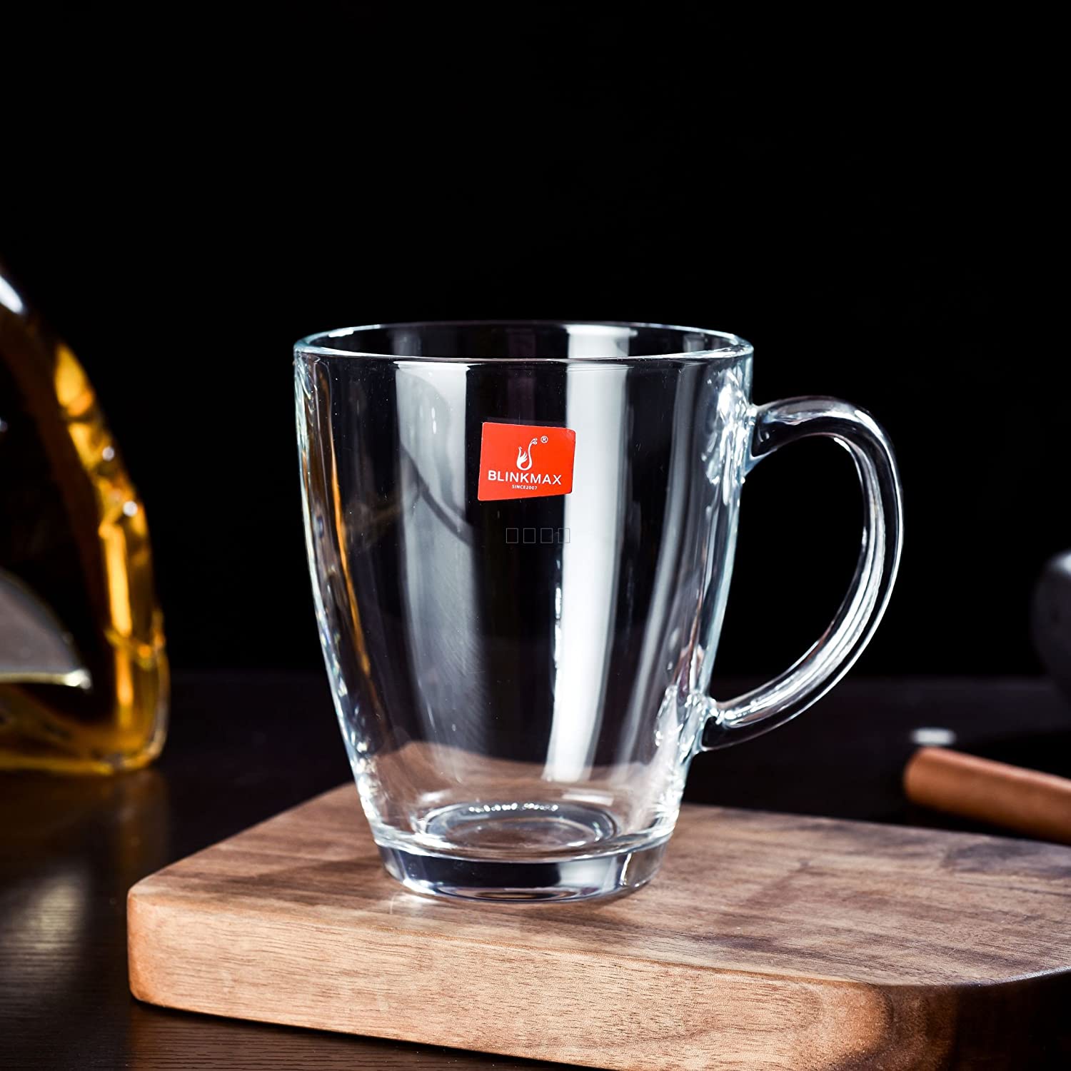 6 PC Clear Mug Set With Handle – R & B Import