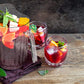 3 Pack Clear Water Pitcher Beverage Dispenser