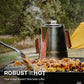 14 Cup Turkish Stainless Steel Coffee Peculator