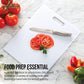 9" x 15" PE White Cutting Board