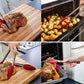 34cm Red Silicone Tongs