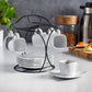 13 PC Gibson Espresso Set with Metal Rack