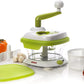 Manual & Processor Spinner Chopper Dicer for Fruits, Herbs