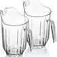 3 Pack Clear Water Pitcher Beverage Dispenser