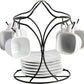 13 PC Espresso Set with Metal Rack