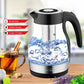 1.7L Cordless Glass Electric Kettle With Tea Infuser