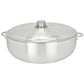 12 PC Silver Aluminum Stock Pot Set