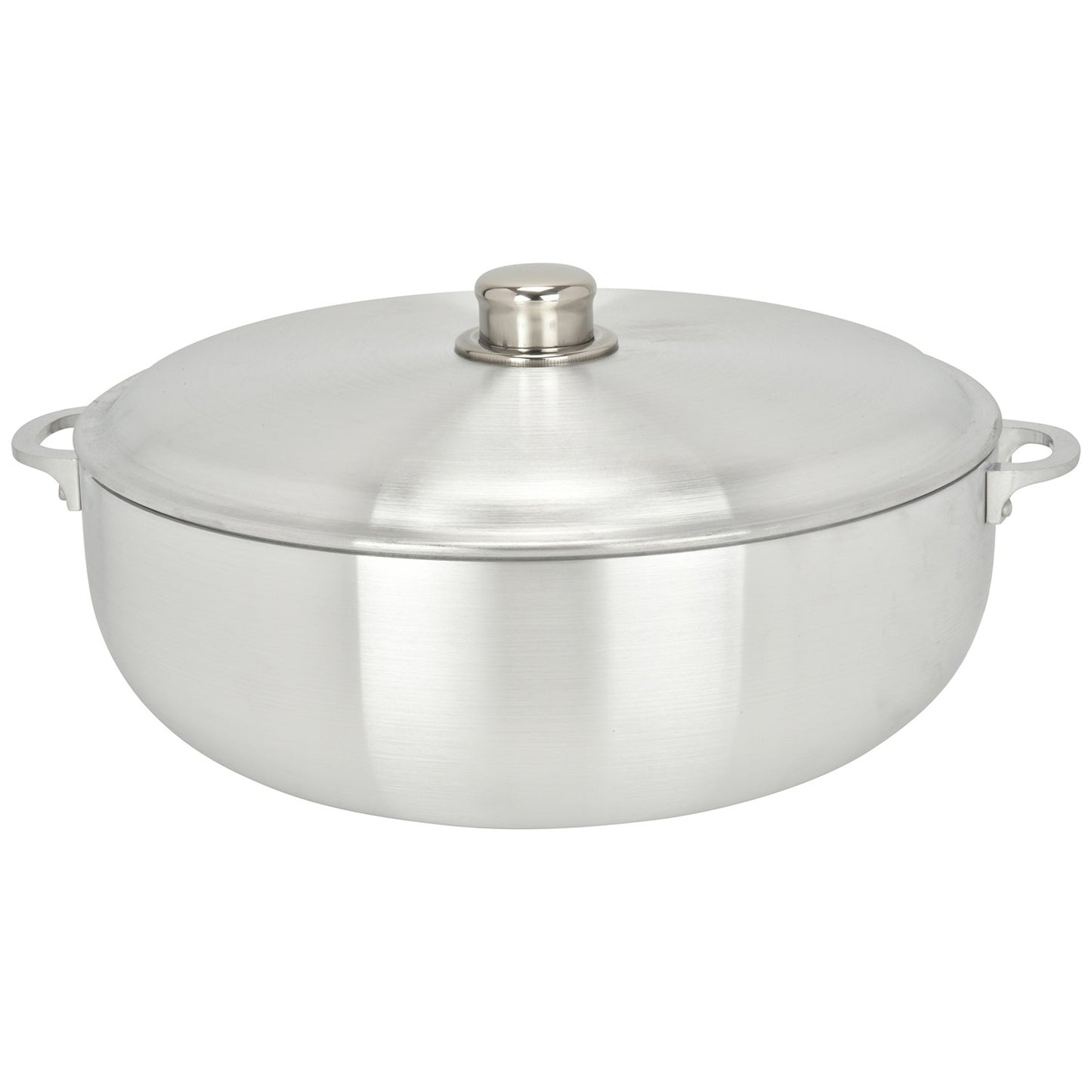 HUBERT® 12 qt Aluminum Stock Pot - 9 4/5Dia x 9 2/5D