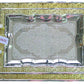 2 PC Turkish Gold And Silver Serving Tray