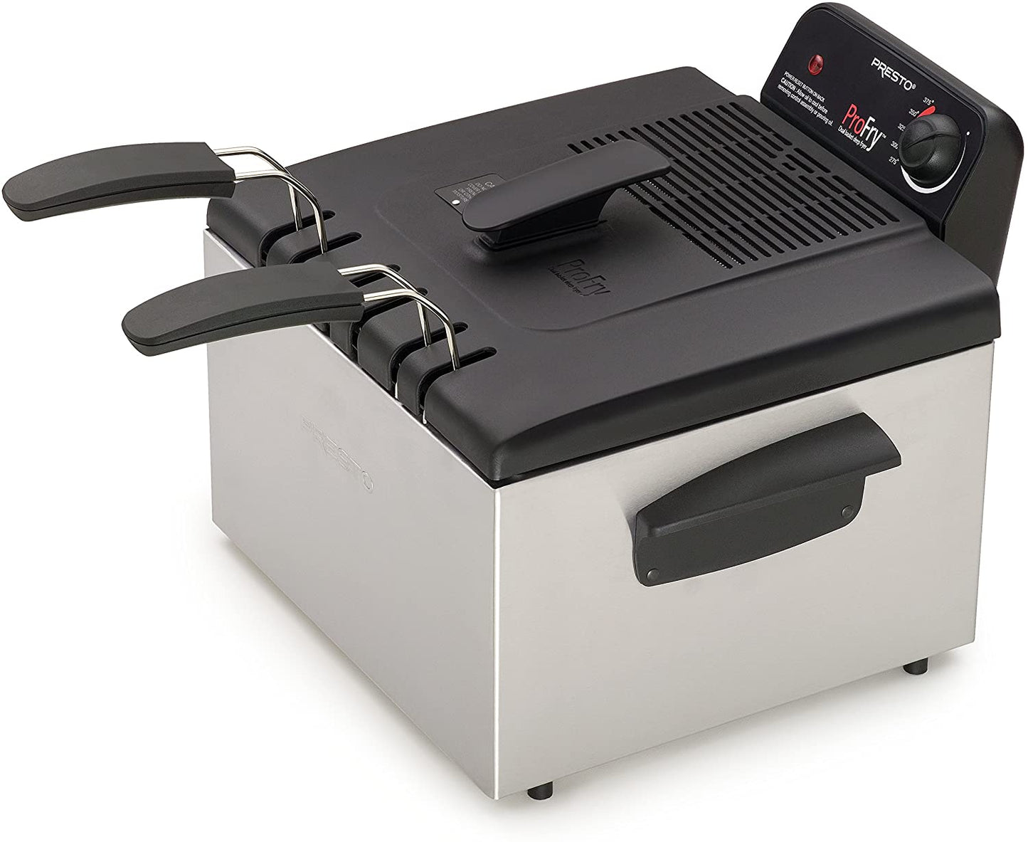 Presto Stainless Steel Dual Basket Pro Fry