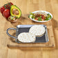 8.5" Stainless Steel Flat Square Fry Pan Comal