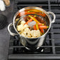 27cm Martha Stewart Stainless Steel Folding Steamer Basket