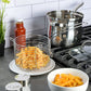4 PC Stainless Steel Deep Fryer With Basket