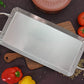 16.5" Rectangle Stainless Steel Fry Pan Comal