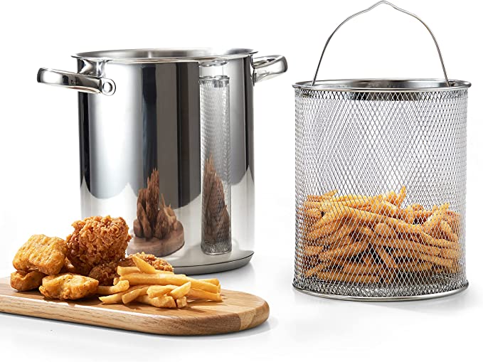 4 QT Stainless Steel Asparagus Steamer Pot