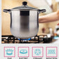 40 QT Stainless Steel 18/10 Induction Stock (Free Gift 2 Spoons)
