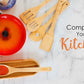 5 PC Bamboo Kitchen Utensil Set