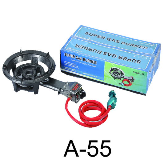 Heavy-duty Cast Iron Burner, Turn Key Ignition Burner
